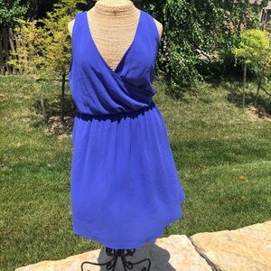 Indigo tank top dress